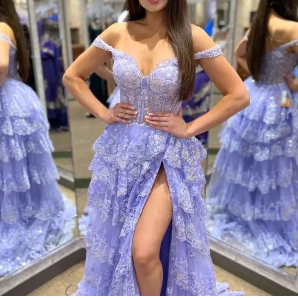 Sherri Hill Lavender Gown